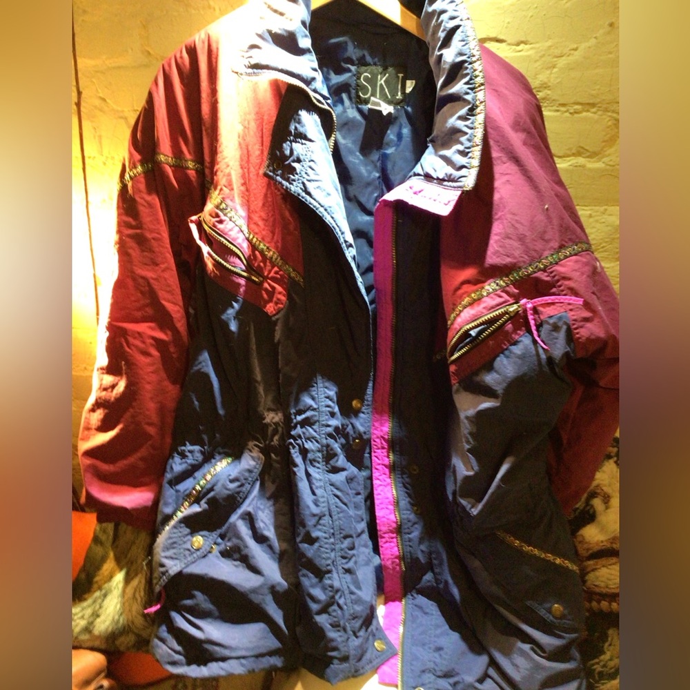 Vintage SKI Women's Multicolor Jacket